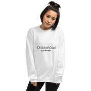 Child of God just like you Unisex Crewneck Sweatshirt